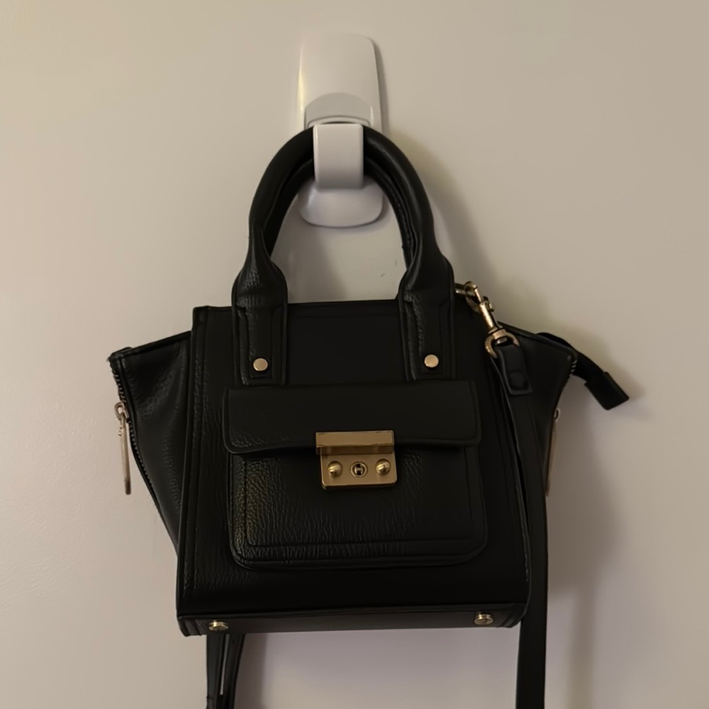 Black Leather Handbag